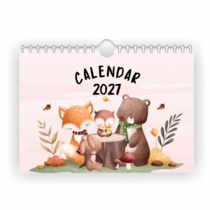 Календар-планер настінний А4 Vivay на 2027 рік