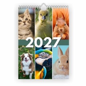 Календар настінний А4 Vivay на 2027 рік